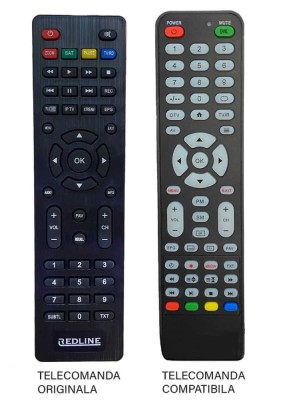 Telecomanda compatibila pentru reciever Redline (486) foto