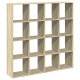 Cumpara ieftin Biblioteca, stejar Sonoma, 137,5x29x137,5 cm, lemn prelucrat
