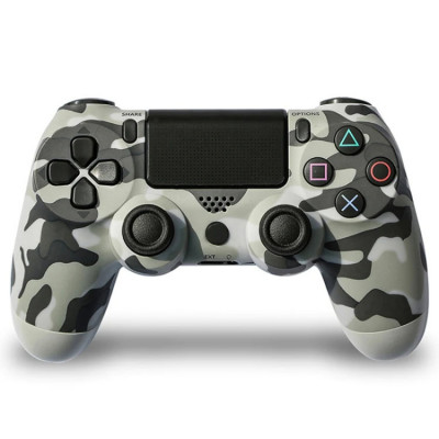 Controller PS4 dualshock 4, joystick pentru consola Playstation 4, Gray foto
