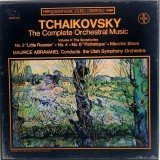 Tchaikovsky, Maurice Abravanel &lrm;&ndash; The Complete Orchestral Music Volume II _ NM / VG+ 3 LP box viniluri clasica _ Vox Box 1974 SUA