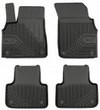 Set Covorase Auto Cauciuc Tip Tavita 2.5D No.77 Frogum Audi Q7 2015&rarr; 77408470, Negro