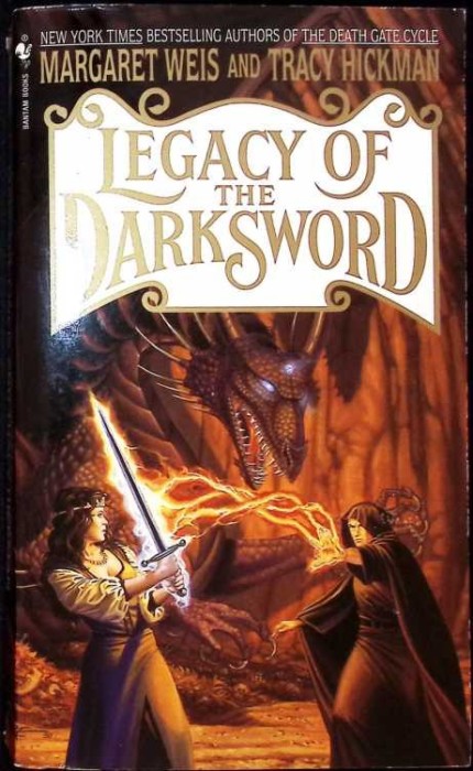 LEGACY OF THE DARKSWORD-MARGARET WEIS, TRAHICKMAN-262234