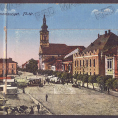 1171 - SIGHET MARAMURES Leporello - old postcard + 10 mini photocards -used 1917