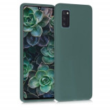 Husa pentru Samsung Galaxy A41, Silicon, Verde, 52251.171, Carcasa