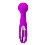 Pretty Love Wade - Vibrator Wand Re&icirc;ncărcabil din Silicon, 16 cm, Orion