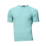 Tricou barbati verde tricotat TR13