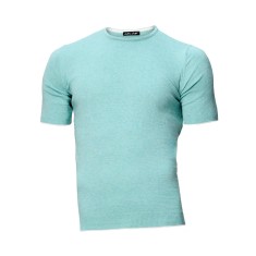 Tricou barbati verde tricotat TR13