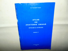 Atlas de anatomie umana -Osteologie si Artrologie Fascicula II -Trandafir Traian foto