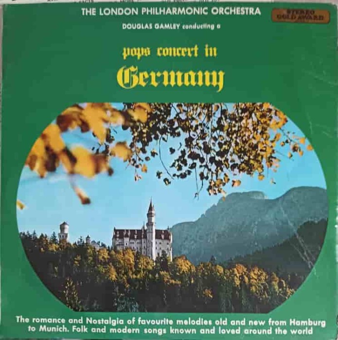 Disc vinil, LP. Pops Concert In Germany-The London Philharmonic Orchestra, Douglas Gamley-241360