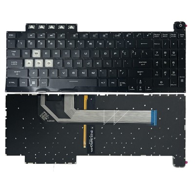 Tastatura Laptop Gaming, Asus, Tuf A15 FA506, FA506II, FA506IH, FA506IV, FA506QR, FA506IU, FA506IC, FA506ICB, FA506IE, FA506IHR, FA506IHRB, FA506QE, i foto