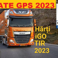 SD Card GPS HARTI TIR CAMION Navigatie iGO PRIMO GPS TABLETE NAVI Europa 2023