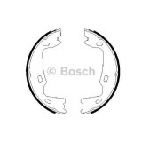 Set saboti frana SAAB 9-3 Cabriolet (YS3D) (1998 - 2003) BOSCH 0 986 487 214