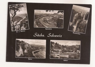 FA85 -Carte Postala- GERMANIA - Sachs. Schweiz, necirculata foto