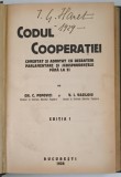 CODUL COOPERATIEI - PUBLICAT IN MONITORUL OFICIAL DIN 12 IULIE 1928