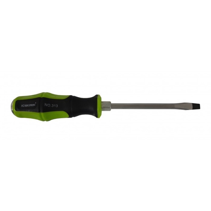 Surubelnita cu cap drept , mecanica , 15 x 15 cm - 6 x 6 inch , verde