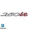 Sigla scris &quot;250 ie&rdquo; torpedo originala Vespa GTS 250 ie ABS Euro 3 (05-16) - Vespa GTS 250 ie Super (08) 4T LC 250cc - montaj pe usita