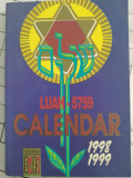 Calendar evreiesc, LUAH 5759 (1998-1999), ilustrat, iudaica