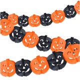 Ghirlanda decorativa de Halloween, lungime 3 metri, din hartie