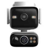 Solar-Powered Dual-Lens Pan/Tilt Cam kit