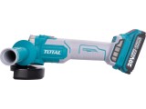 Polizor unghiular cu acumulator Total 20V LI-ION, fără baterie