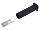 Clema Sigurante Cilindrice SCHURTER 6,3x32mm 10A THT PCB Termoplast Negru UL94V-0