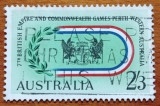 AUSTRALIA-''JOCURILE -COMMONWEALTH -ADITIA a7A--1v. cat Yv= 10e''stampilat-MNH-Vezi-Scan