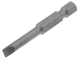 Capăt şurubelniţă plată 6,5x1,2mm 50mm