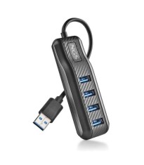 Hub USB 3.0 NGS Port 3.0 4 porturi negru foto