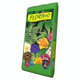 Pamant Universal Florimo 20L, Pentru Flori si Plante de Interior/Exterior, Ghivece si Balcon