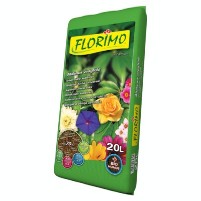 Pamant de flori universal, Florimo, pentru plante in ghiveci, 20 L foto