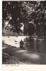 CPIB 22717 - CARTE POSTALA - CLUJ. VEDERE DIN PARC, RPR, NECIRCULATA