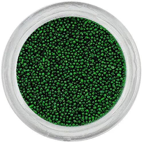 Perle decorative - verzi, 0,5mm