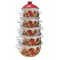 Set 10 piese Cratite Emailate cu Capace Savasan 2.2-6l model Lalele