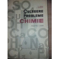 Culegere de probleme de chimie pentru licee D.Tanase,P.Podareanu