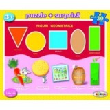 Puzzle - Figuri geometrice (30 piese)