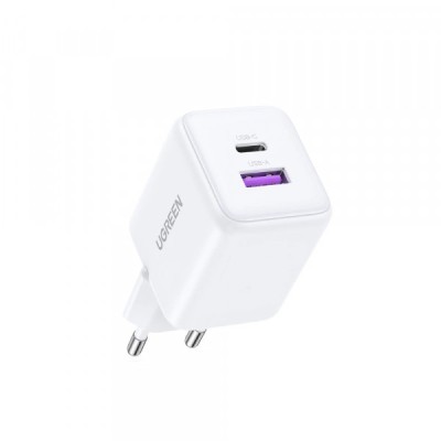 Incarcator Retea UGREEN X516, 30W, 3A, 1 x USB-A - 1 x USB-C, Alb foto