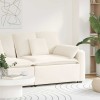 VidaXL Modul modular de capăt pentru cotieră canapea cu perne 100 cm