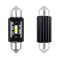 Set 2 becuri auto Amio LED UltraBright, C5W SV8.5-8, 1 SMD 1860, 3.1W, 36mm, Canbus, 12-24V, leduri alb sofit Festoon AutoDrive ProParts
