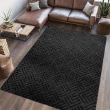 COVOR BLANITA DOVER 80X150 CM BLACK, Heinner