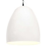 Cumpara ieftin Lampa suspendata industriala, 25 W, alb, 42 cm, E27, rotund