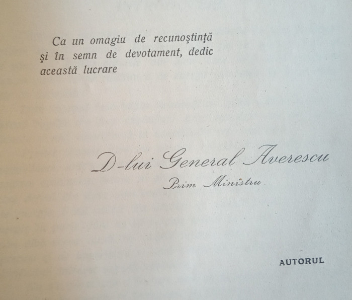 Generatorii de energie din Rom&acirc;nia (Dr. Chr. Musceleanu, 1927, semnata Dissescu)