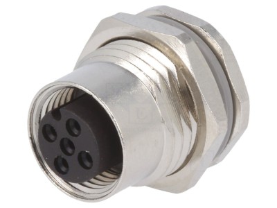 Conector M12 mamă IP67 3 pini foto