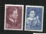 ROMANIA 1956 - 75 DE ANI DE LA NASTEREA LUI GEORGE ENESCU,MNH - LP 425