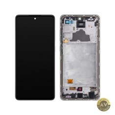 Display cu Touchscreen Samsung Galaxy A72 A725 / A72 5G A726 cu Rama Alb Service Pack GH82-25460D