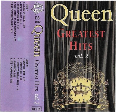 Casetă audio Queen - Greatest Hits Vol. 2 foto