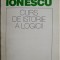 Curs de istorie a logicii &ndash; Nae Ionescu
