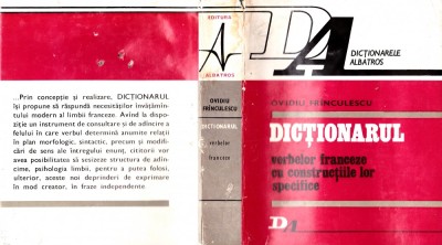 Dicționarul verbelor franceze cu construcțiile lor specifice foto