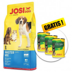 JOSIDOG Master Mix 15 kg + 3 conserve GRATUIT foto