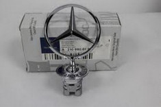 Emblema Capota Fata Mercedes W208 W210 W211 W124 W202 W203 W220 Clasa S, Clasa E , Clasa C, Clasa Clk foto