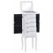 vidaXL Dulap de bijuterii independent, alb 246959